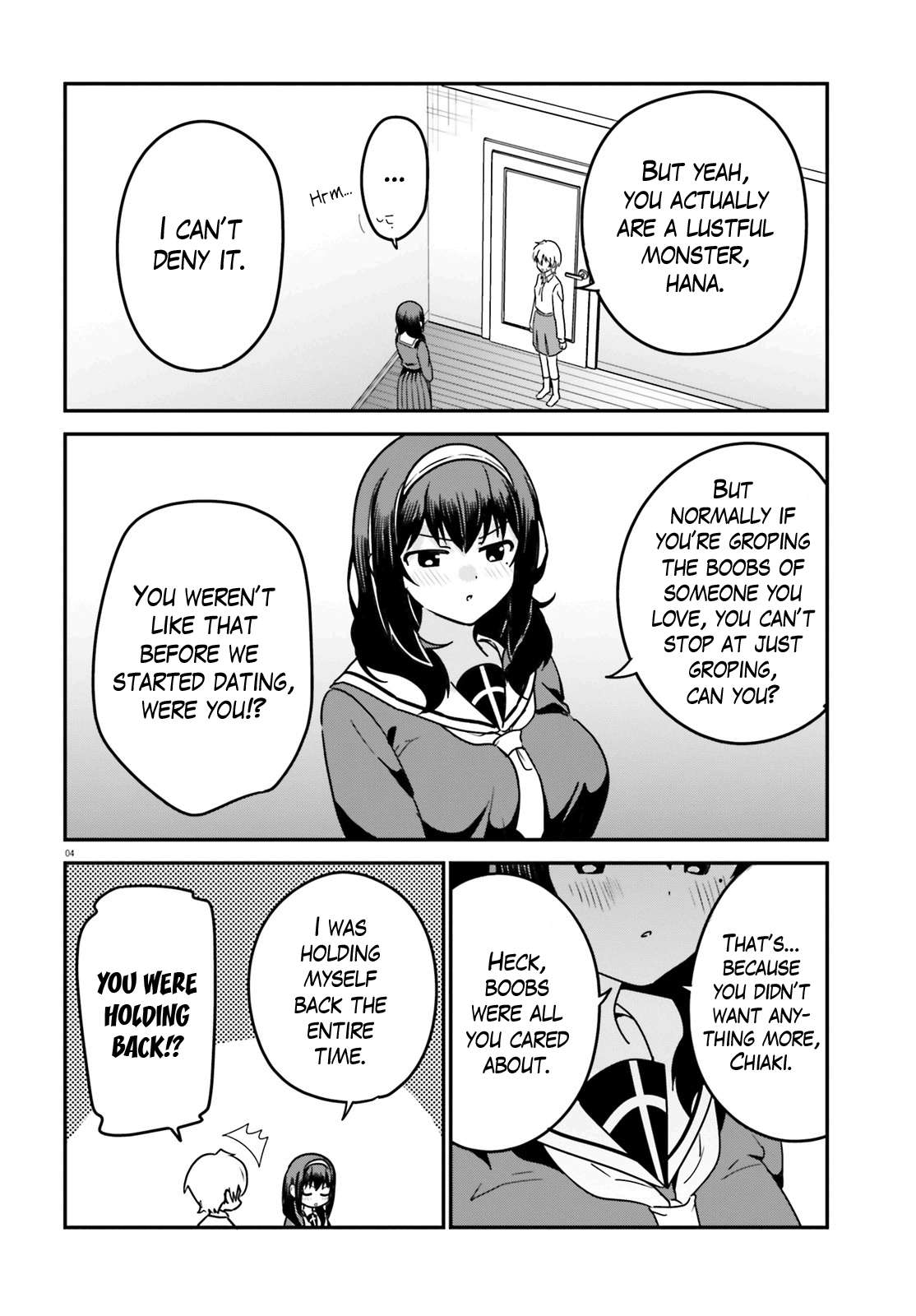 I Like OPPAI Best in the World! - chapter 69 - #4