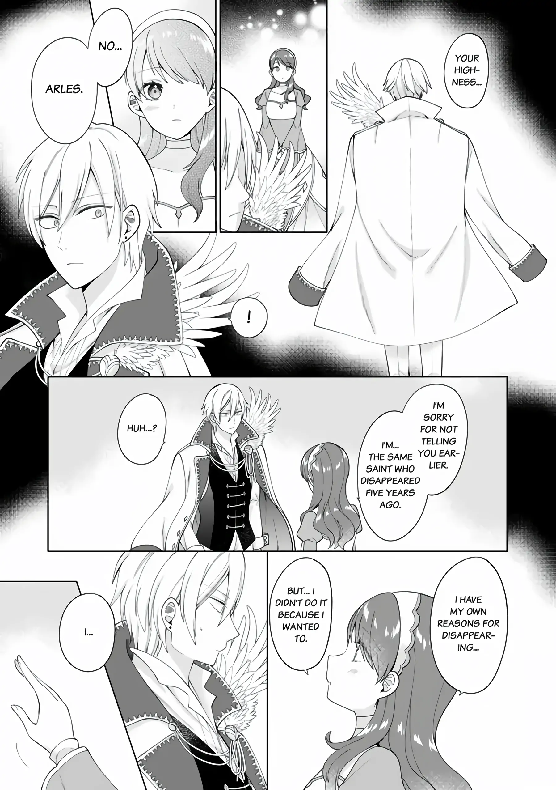 I'm a (Fake) Saint Who Was Summoned to Another World, But Apparently I'm Fated to Die If I Don't Marry the Prince - chapter 3 - #1