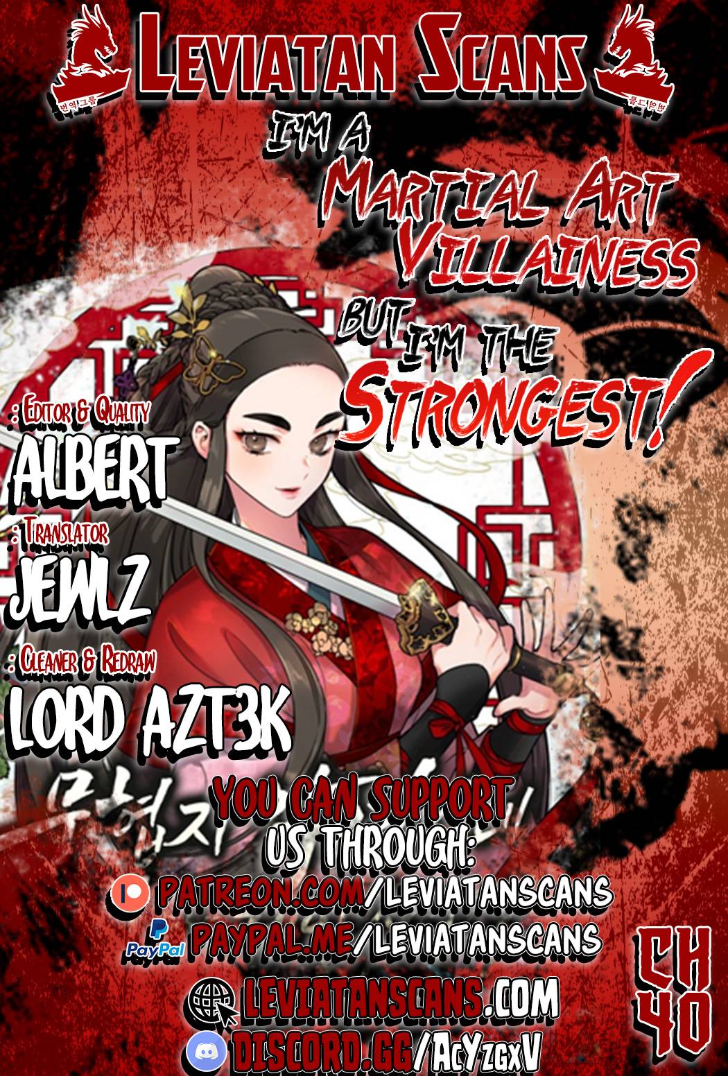 I'm a Martial Art Villainess but I'm the Strongest! - chapter 40 - #1
