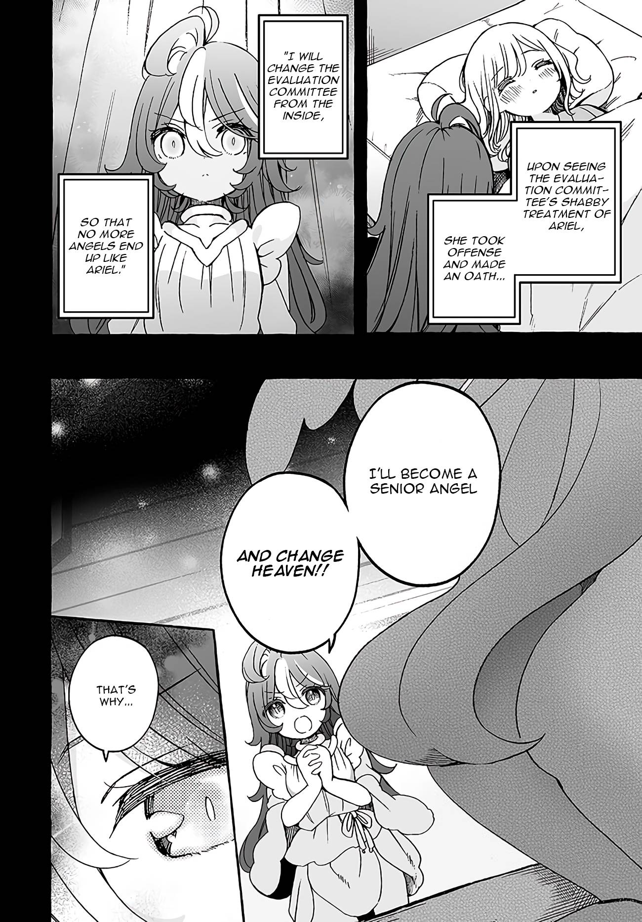 I'm An Elite Angel, But I'm Troubled By An Impregnable High School Girl - chapter 21 - #2