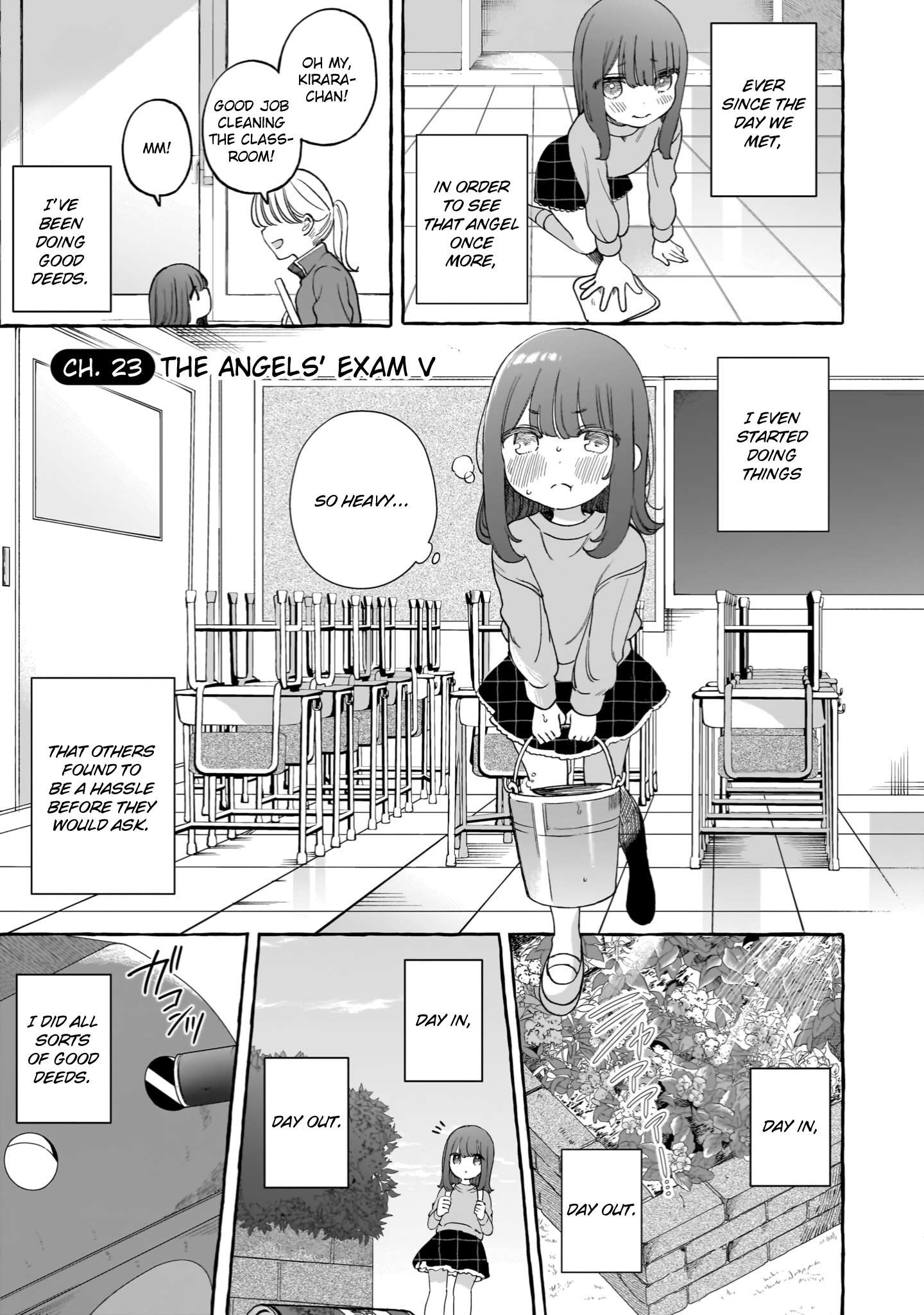 I'm An Elite Angel, But I'm Troubled By An Impregnable High School Girl - chapter 23 - #1