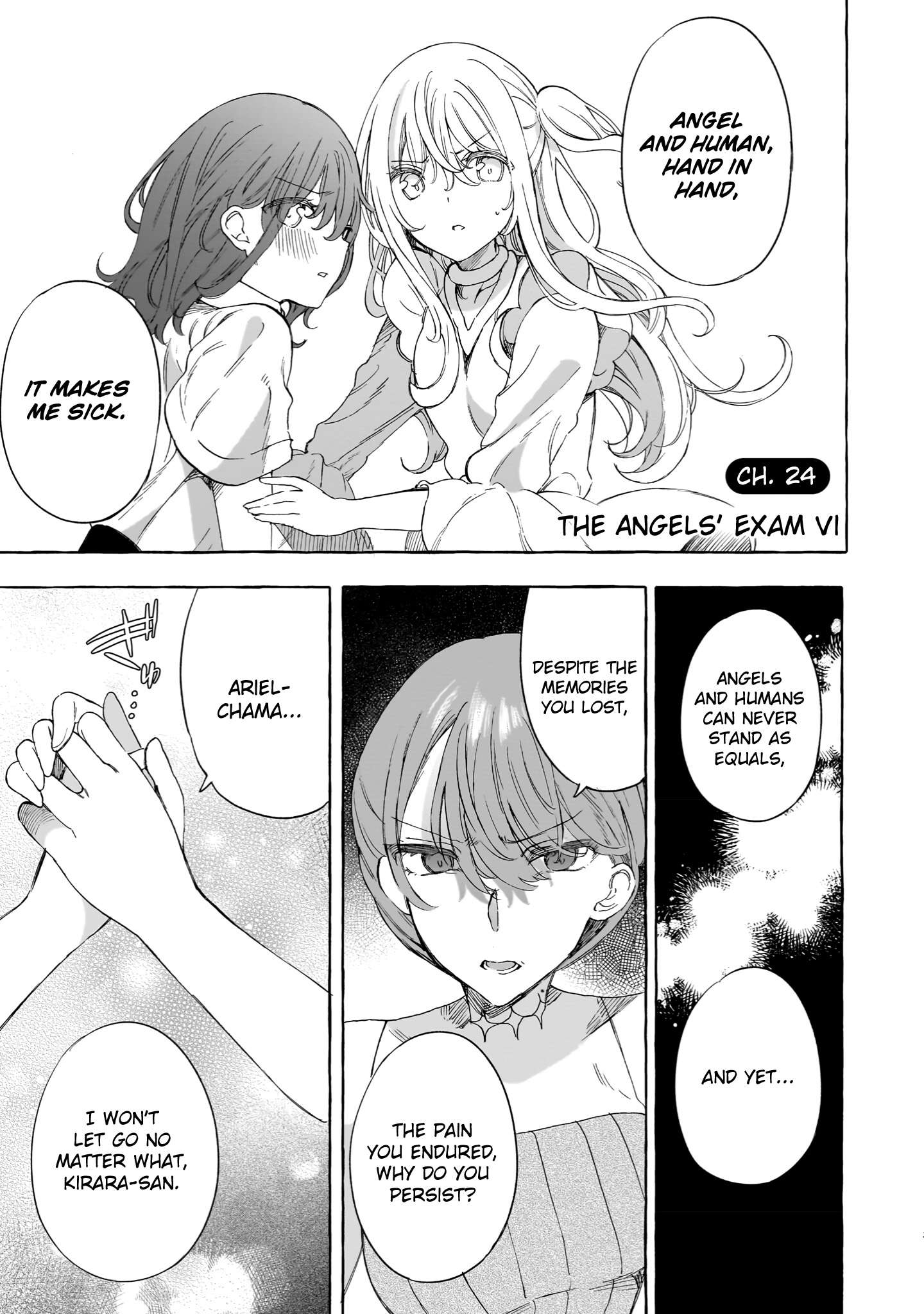 I'm An Elite Angel, But I'm Troubled By An Impregnable High School Girl - chapter 24 - #1