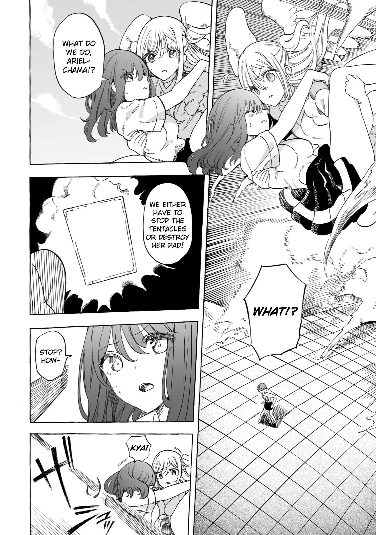 I'm An Elite Angel, But I'm Troubled By An Impregnable High School Girl - chapter 24 - #4