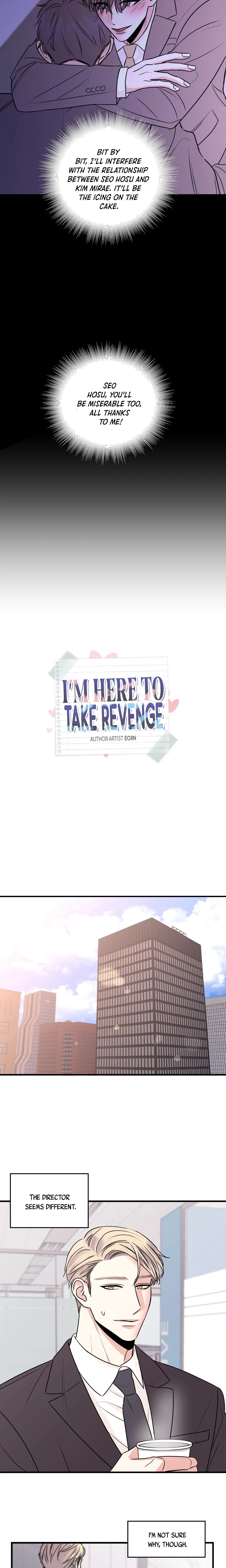 I'm Here To Take My Revenge - chapter 13 - #6
