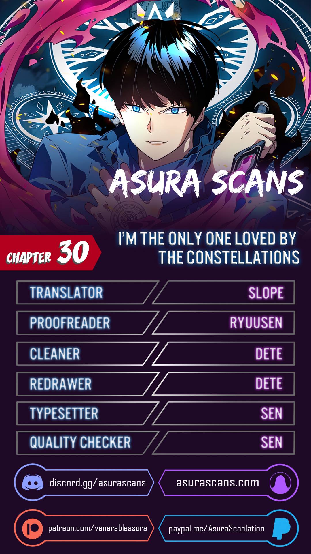 I'm The Only One Loved By The Constellations! - chapter 30 - #1
