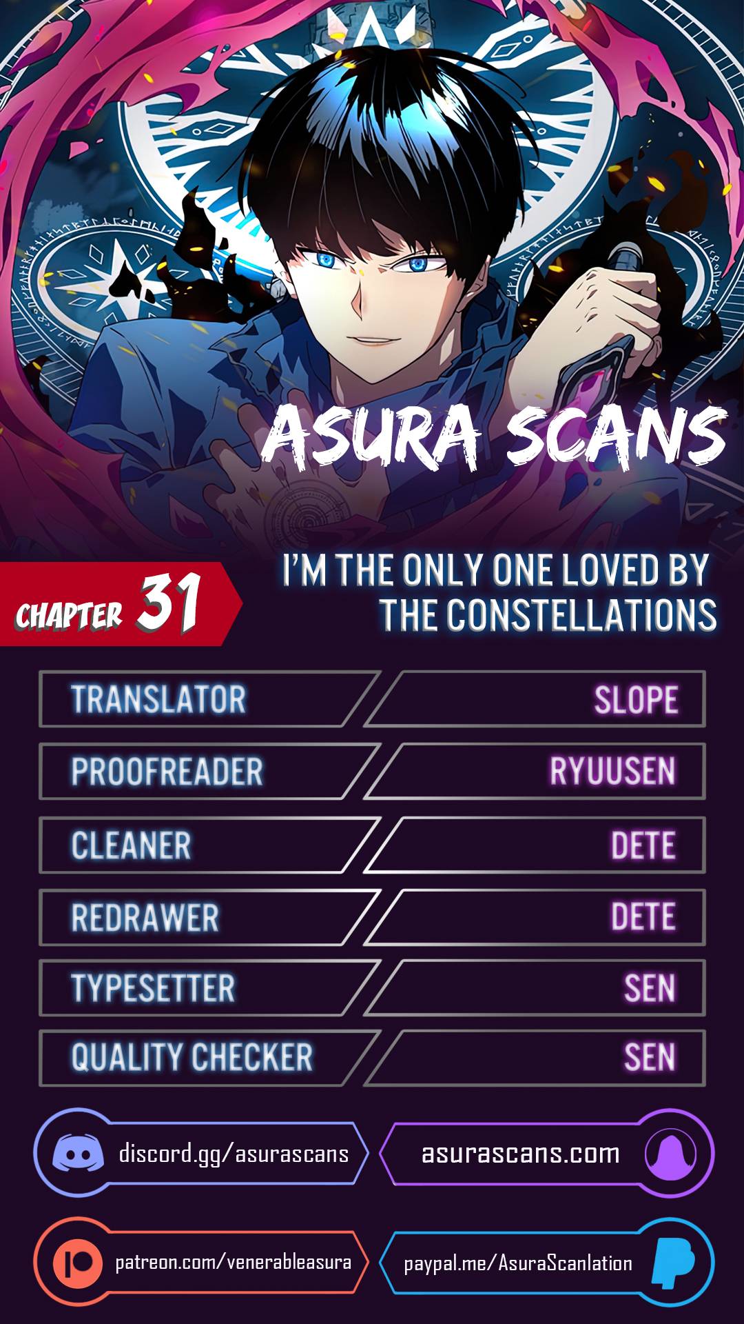 I'm The Only One Loved By The Constellations! - chapter 31 - #1