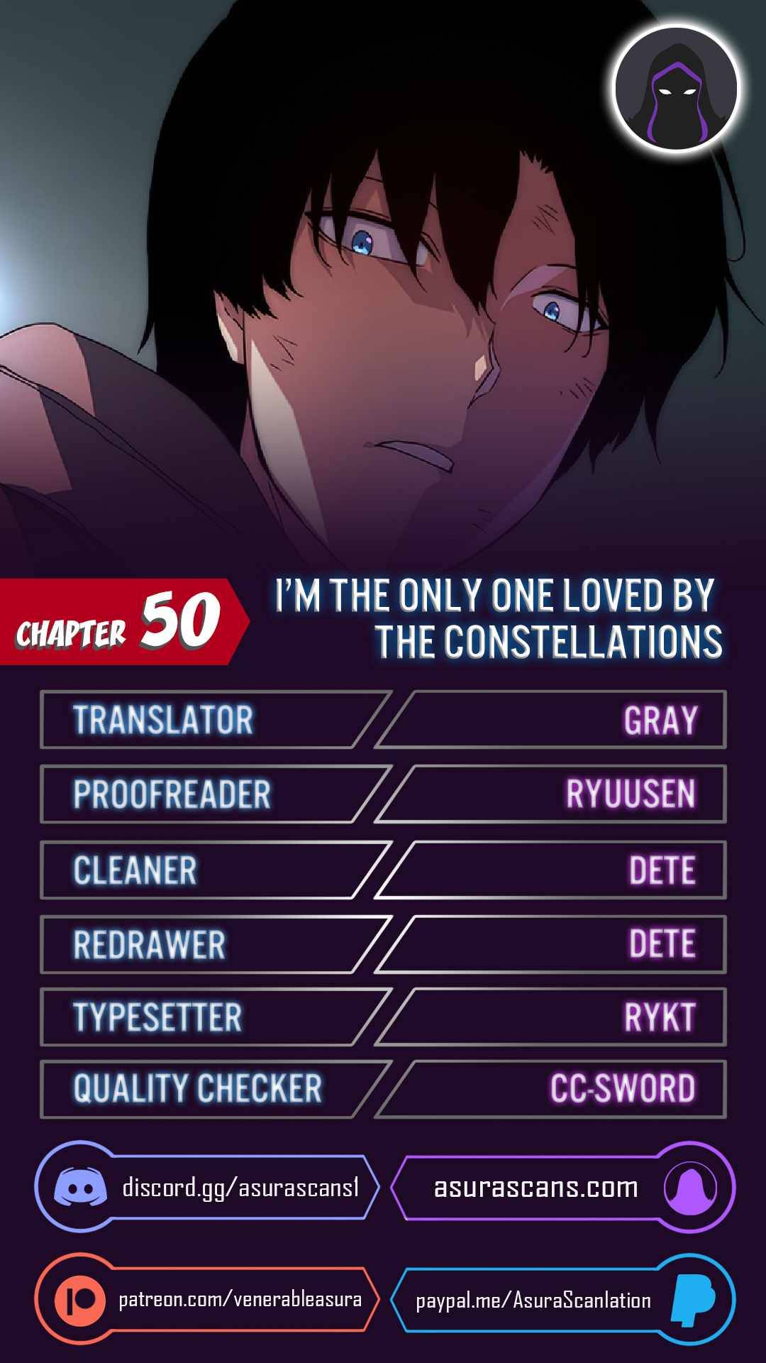 I'm The Only One Loved By The Constellations! - chapter 50 - #1