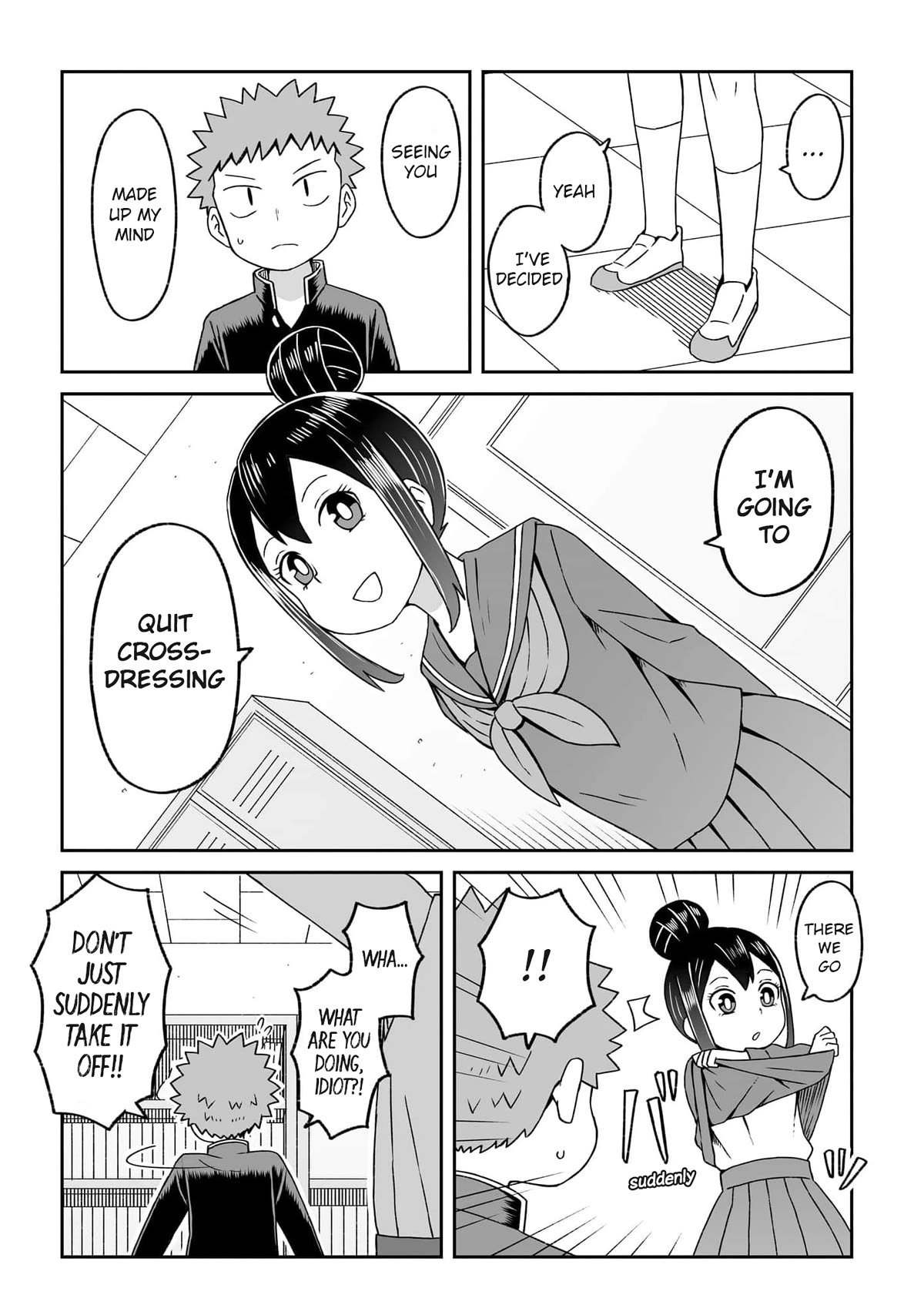 I'm The Only One Not Crossdressing!? - chapter 18 - #5