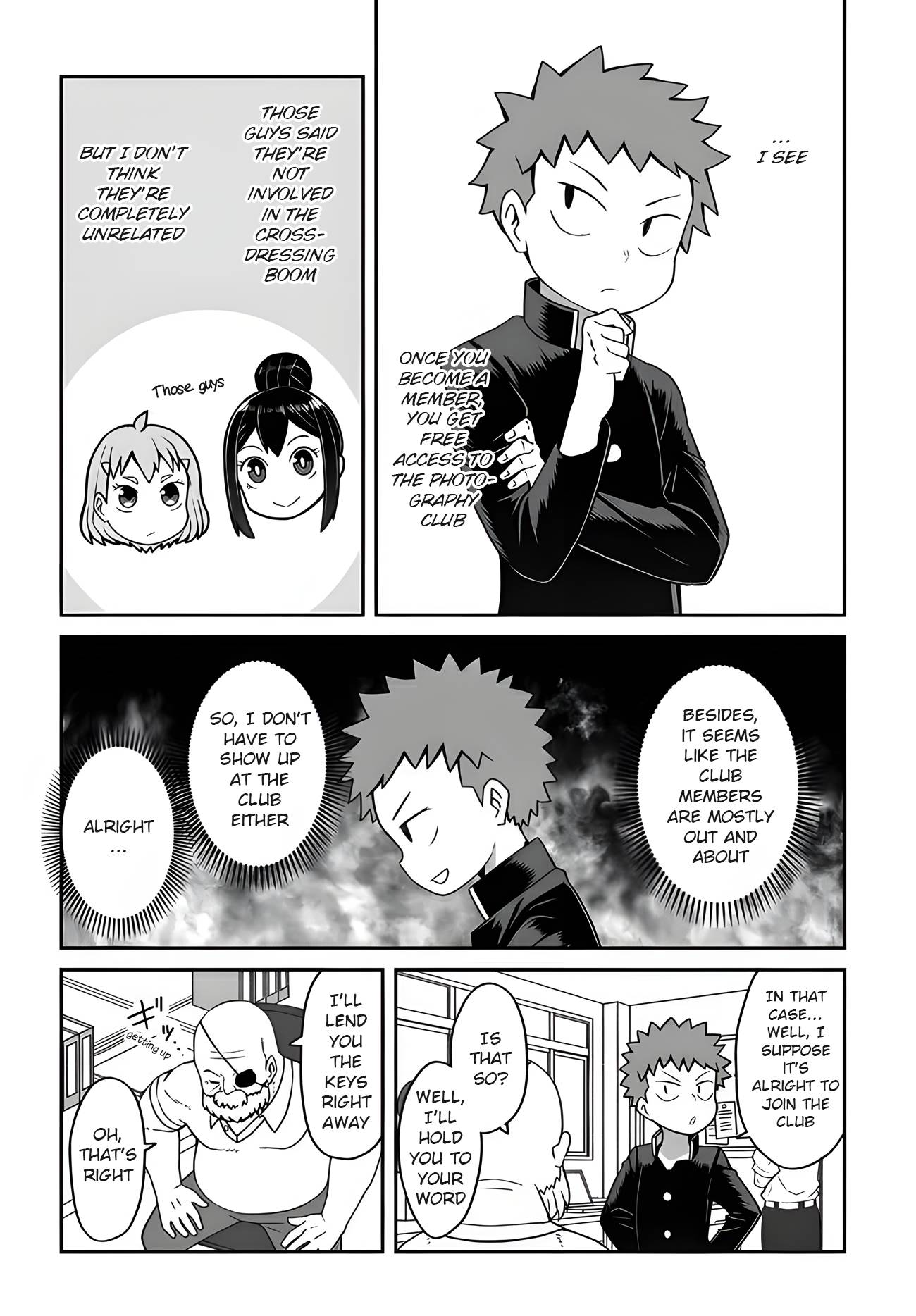 I'm the Only One Not Crossdressing!? - chapter 8 - #3