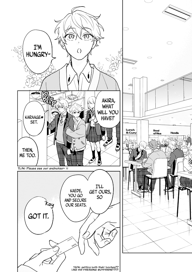 I Realized I Am The Younger Brother Of The Protagonist In A Bl Game - chapter 10 - #5
