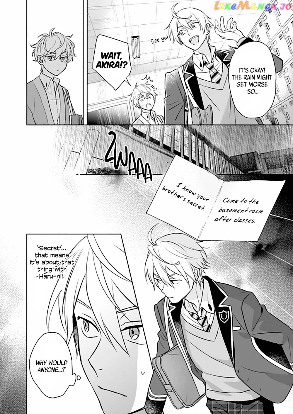 I Realized I Am The Younger Brother Of The Protagonist In A Bl Game - chapter 11 - #3
