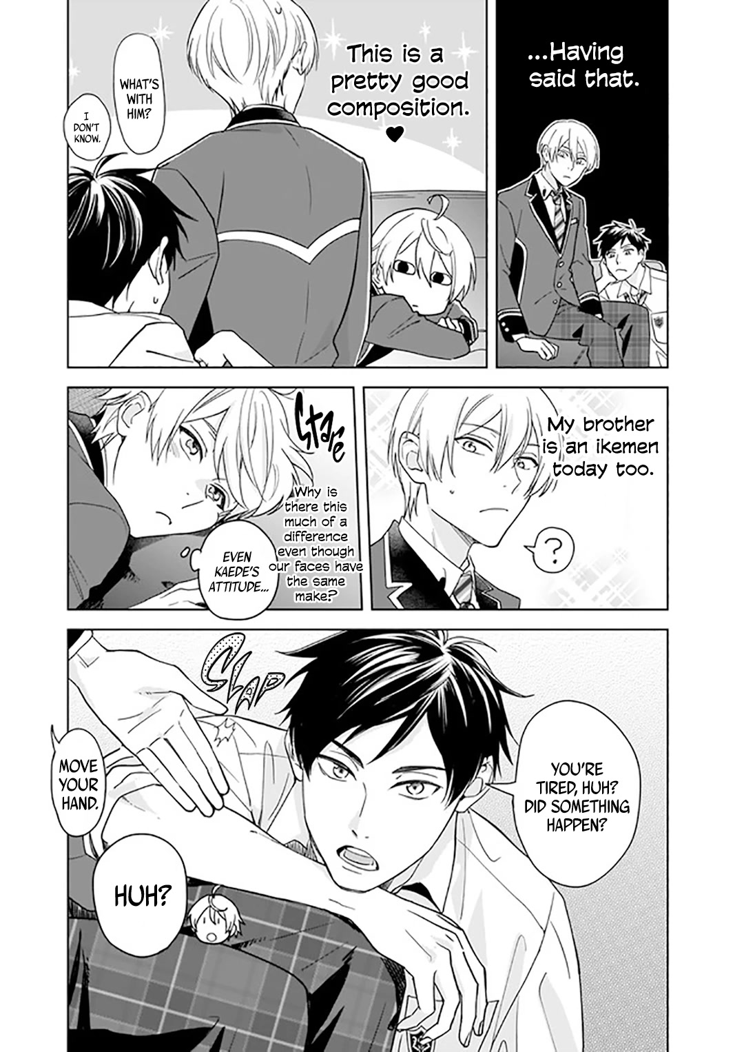 I Realized I Am The Younger Brother Of The Protagonist In A Bl Game - chapter 4 - #3