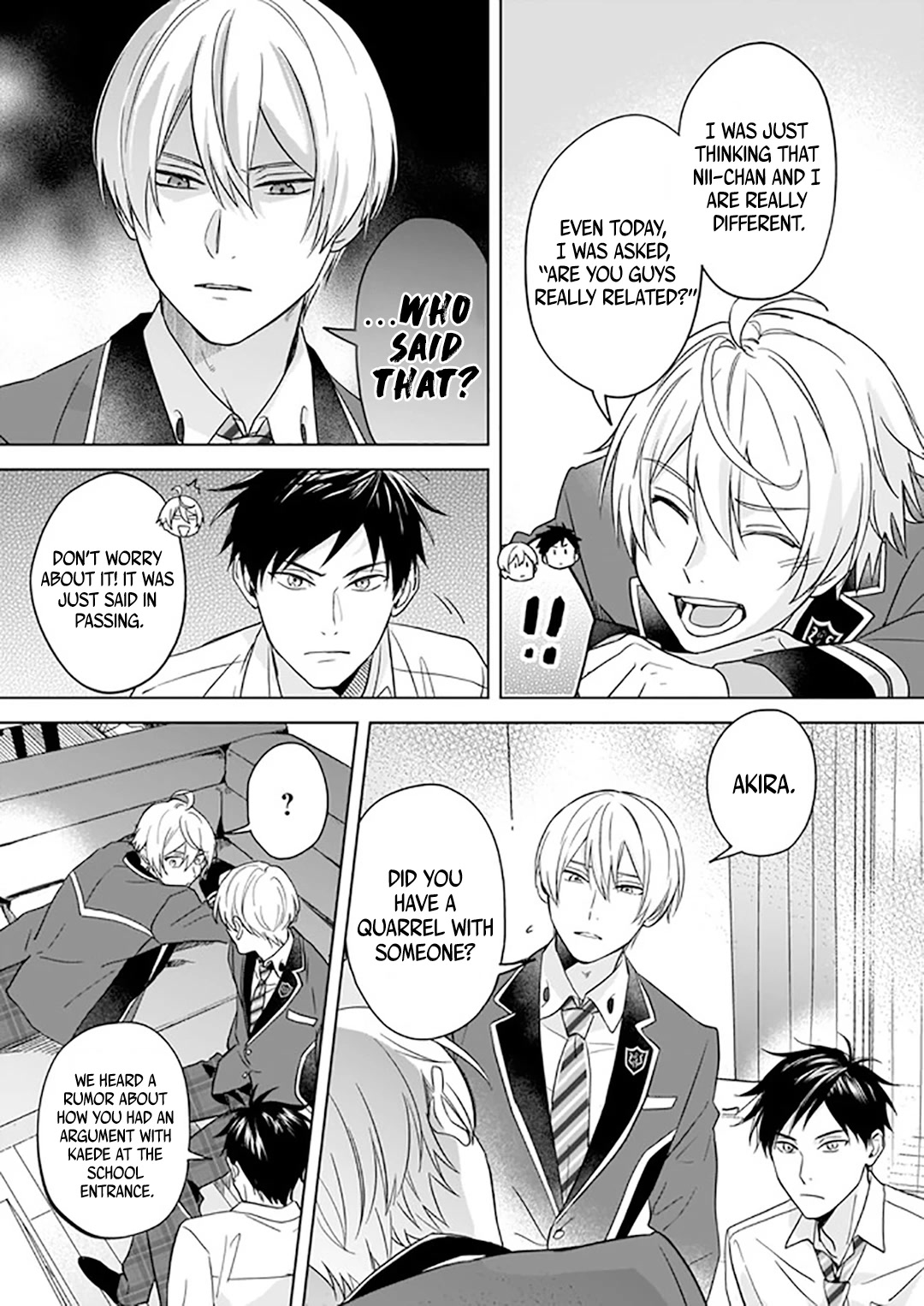 I Realized I Am The Younger Brother Of The Protagonist In A Bl Game - chapter 4 - #4