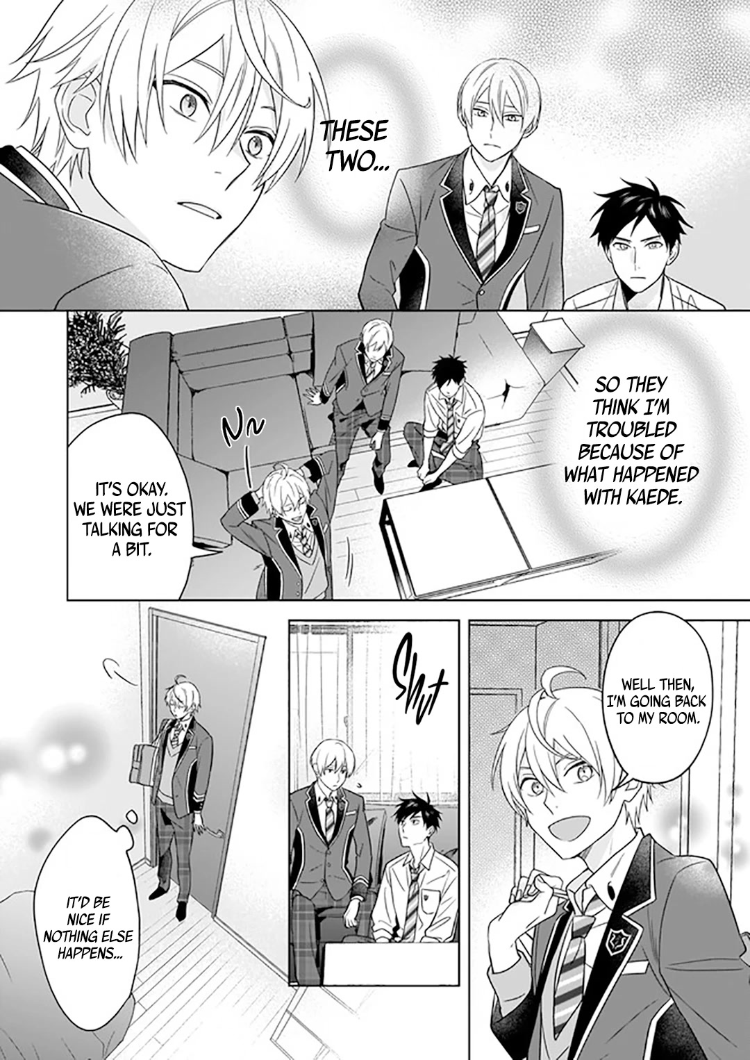 I Realized I Am The Younger Brother Of The Protagonist In A Bl Game - chapter 4 - #5