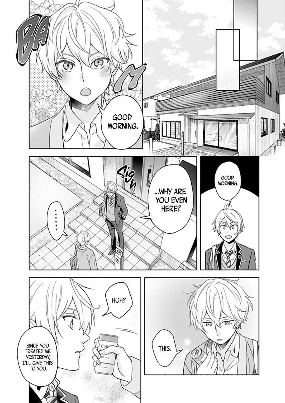 I Realized I Am The Younger Brother Of The Protagonist In A Bl Game - chapter 4 - #6