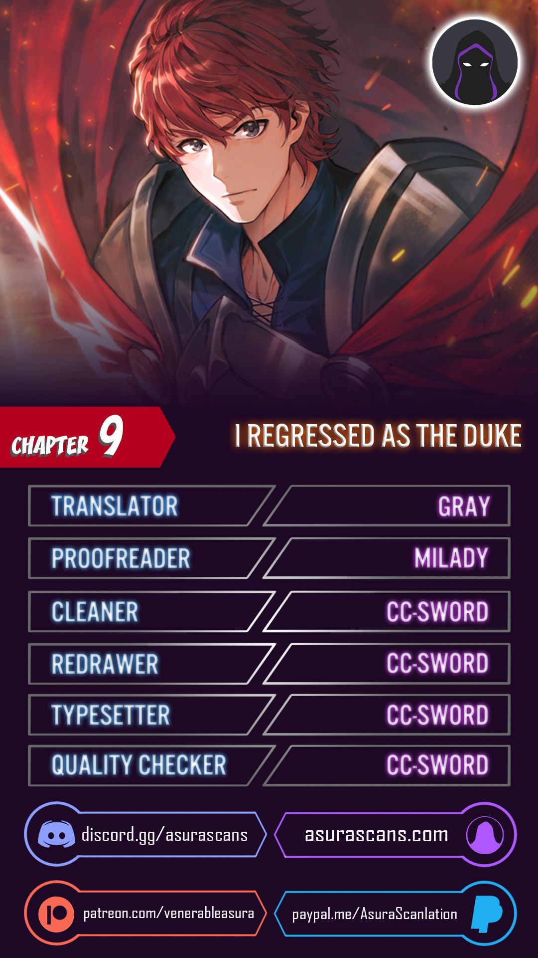 I Regressed As The Duke - chapter 9 - #1