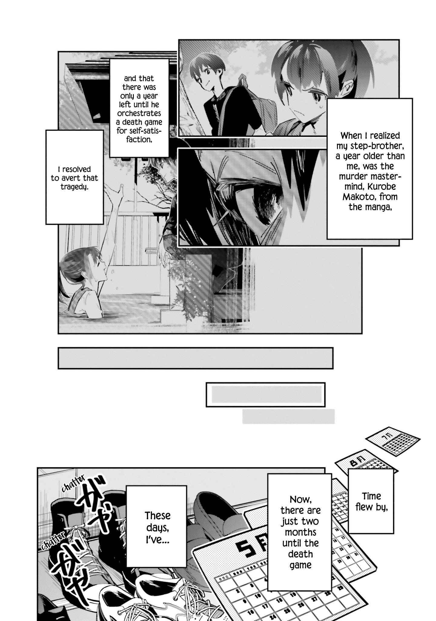I Reincarnated As The Little Sister Of A Death Game Manga’S Murd3R Mastermind And Failed - chapter 10 - #6