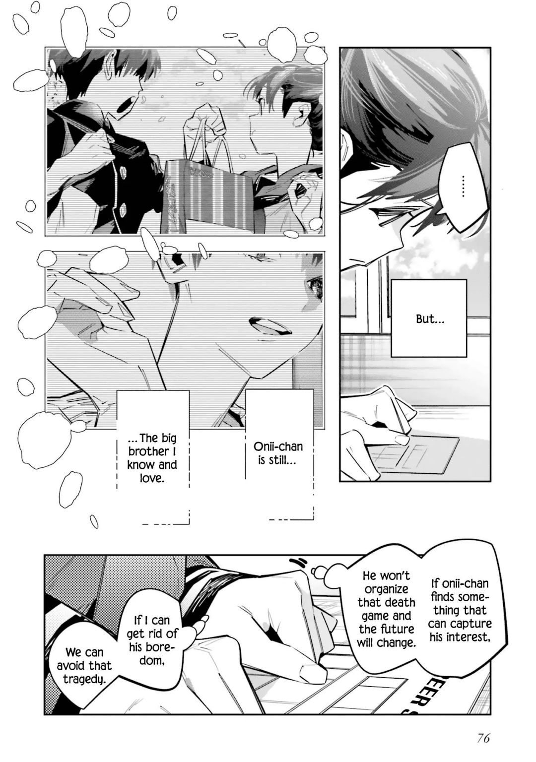 I Reincarnated As The Little Sister Of A Death Game Manga’S Murd3R Mastermind And Failed - chapter 7 - #6