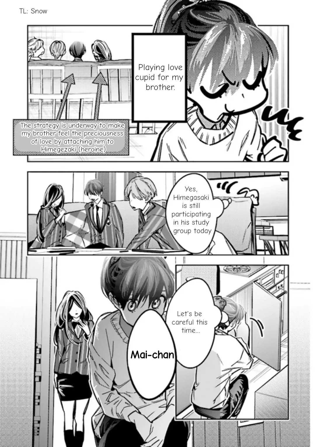 I Reincarnated As The Little Sister Of A Death Game Manga's Murder Mastermind And Failed - chapter 10 - #4