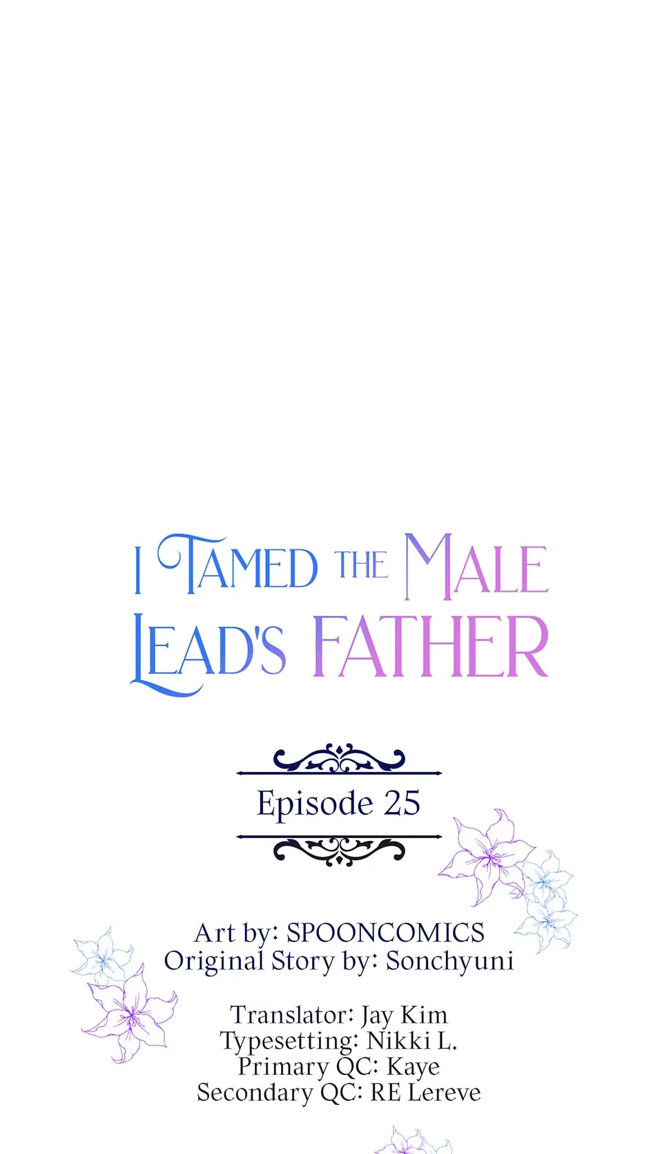 I Tamed The Male Lead's Father - chapter 25 - #3