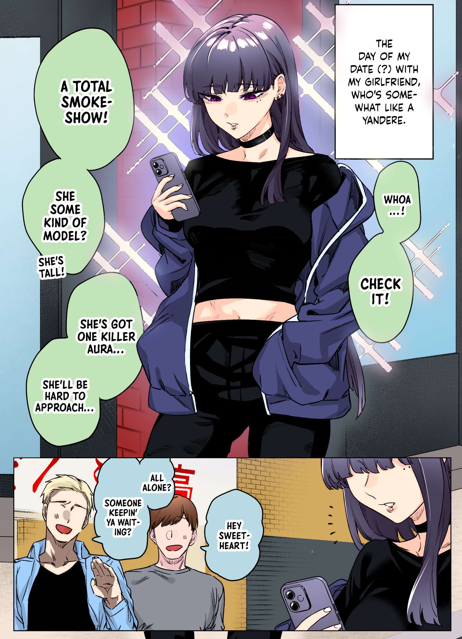 I Thought She Was a Yandere, but Apparently She's Even Worse (Fan Colored) - chapter 18 - #1