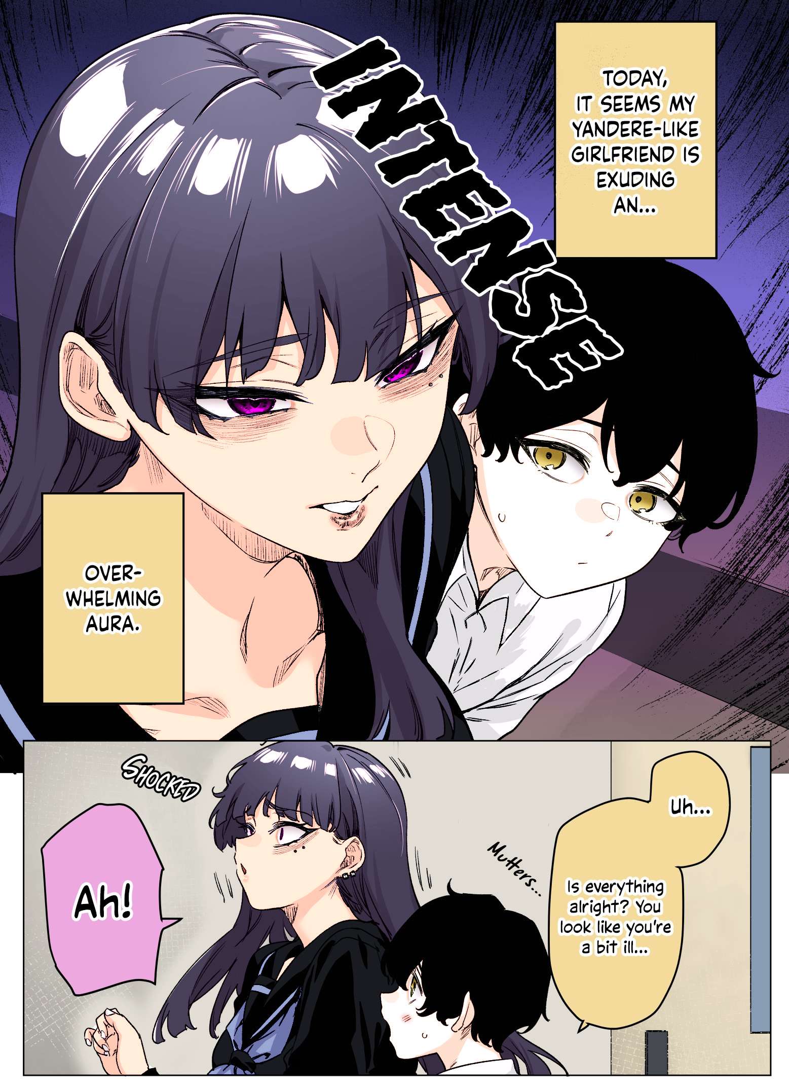 I Thought She Was a Yandere, but Apparently She's Even Worse (Fan Colored) - chapter 23 - #1
