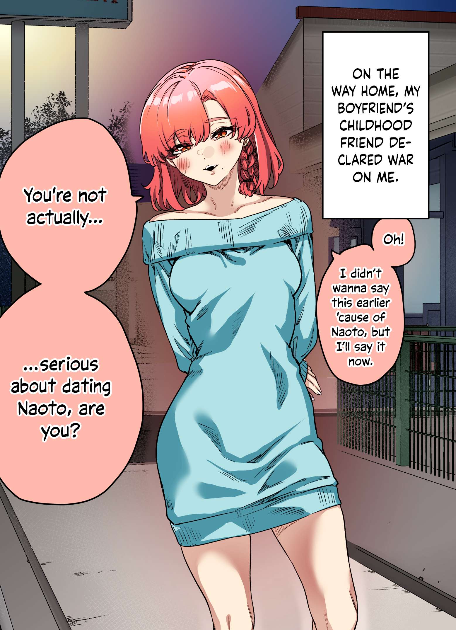 I Thought She Was a Yandere, but Apparently She's Even Worse (Fan Colored) - chapter 34 - #1