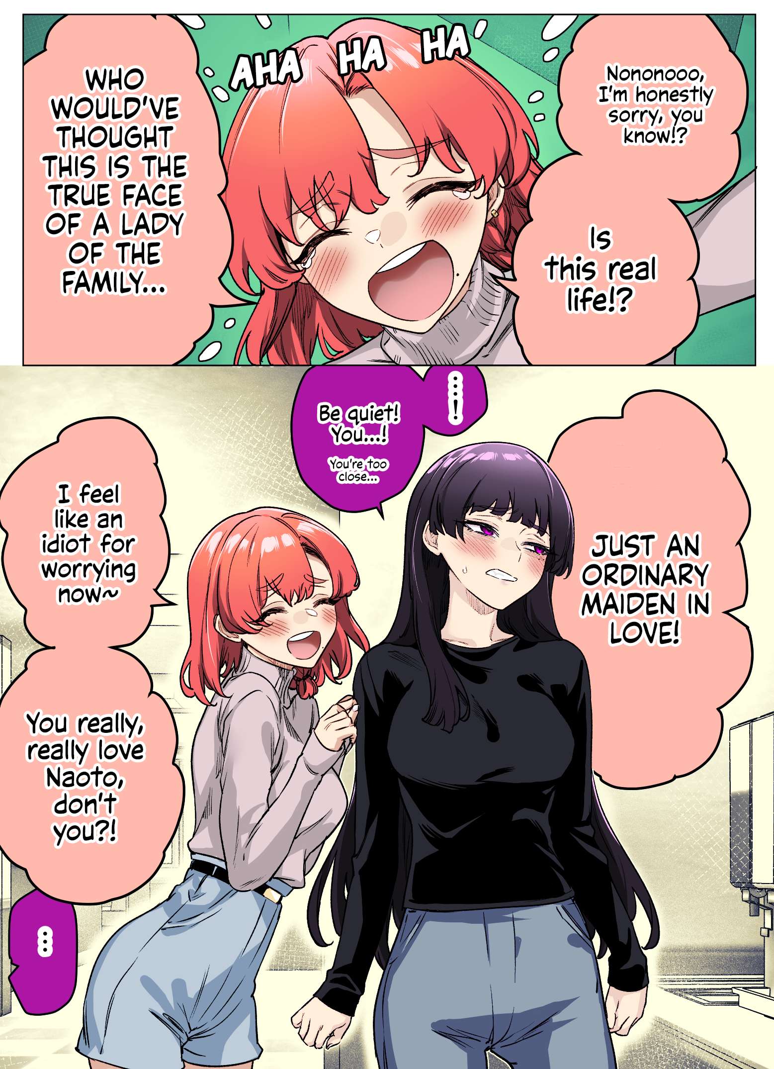 I Thought She Was a Yandere, but Apparently She's Even Worse (Fan Colored) - chapter 42 - #1