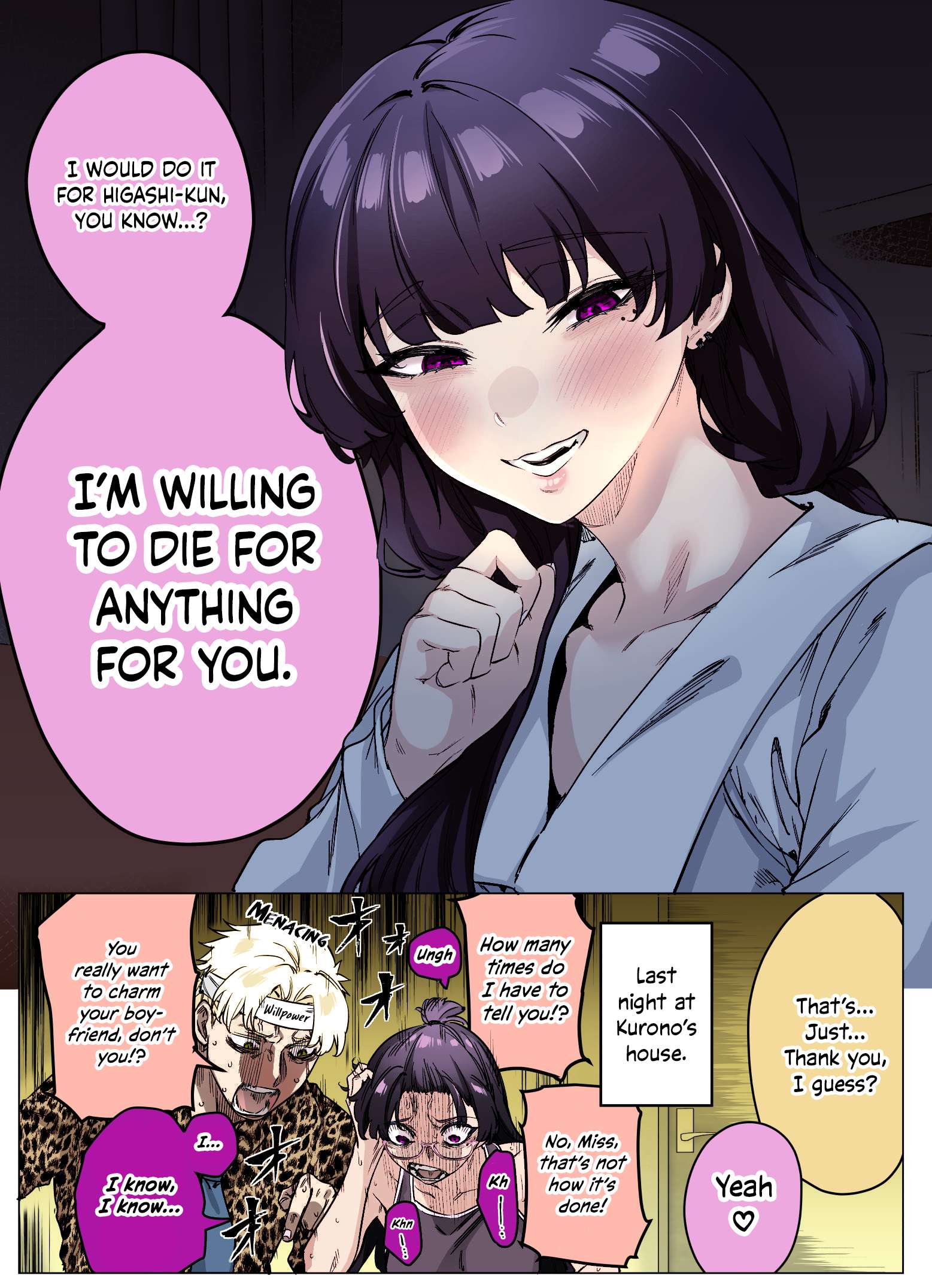 I Thought She Was a Yandere, but Apparently She's Even Worse (Fan Colored) - chapter 52 - #2