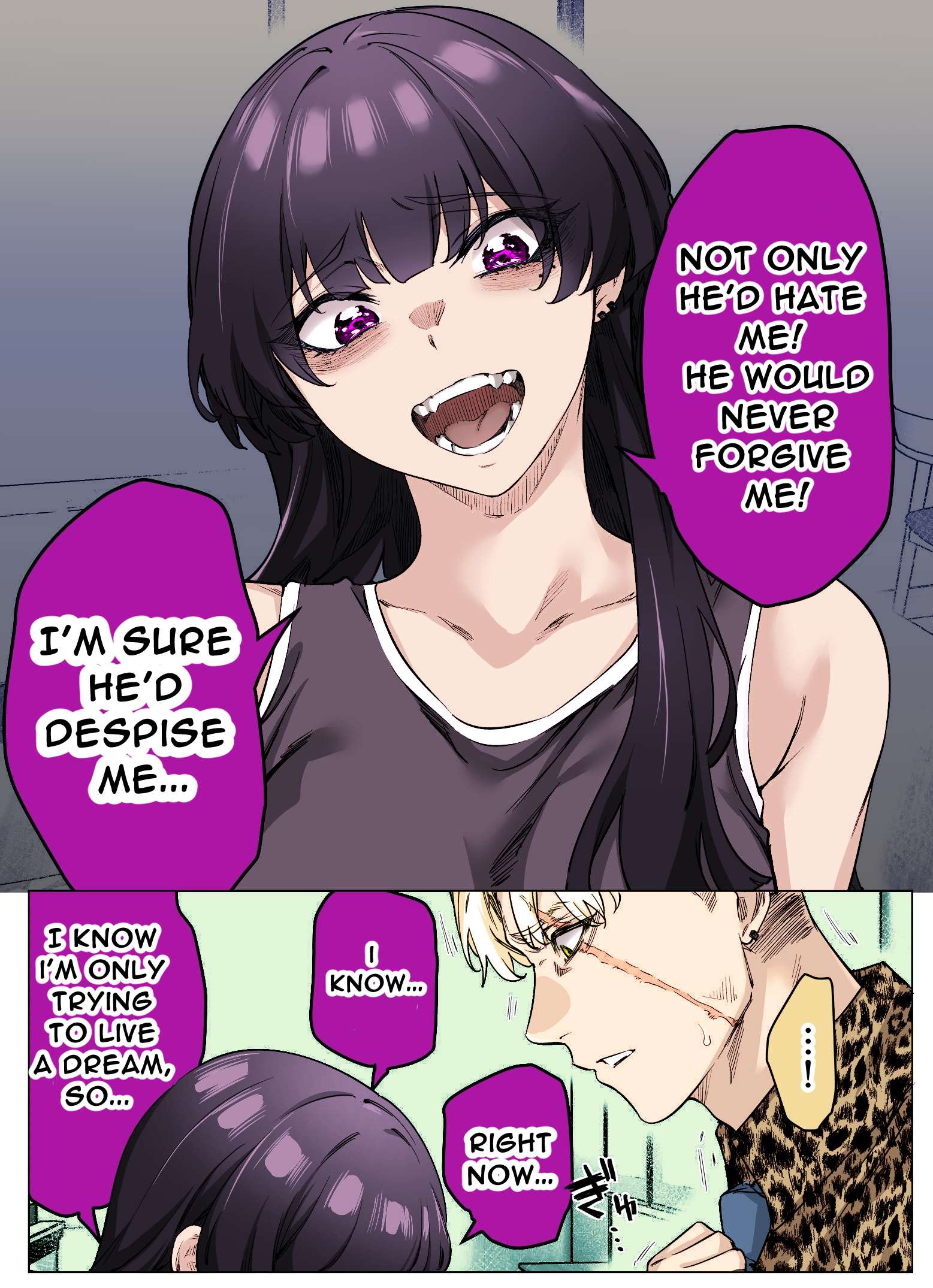 I Thought She Was a Yandere, but Apparently She's Even Worse (Fan Colored) - chapter 54 - #3