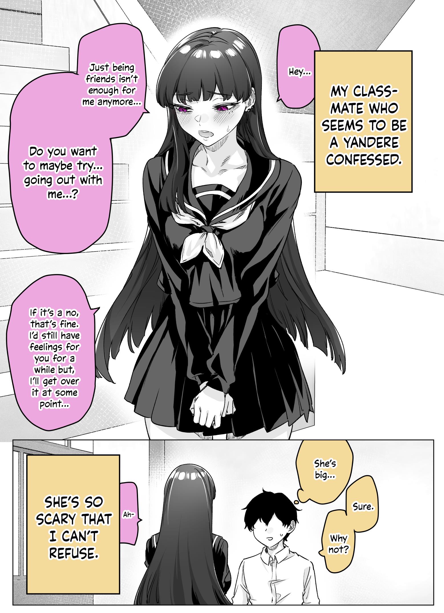 I Thought She Was A Yandere, But Apparently She’S Even Worse - chapter 12 - #1