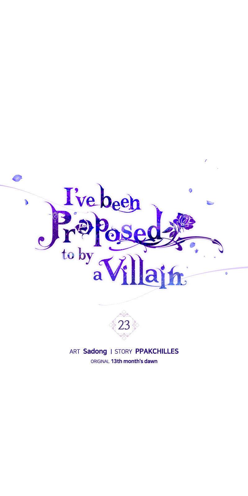 I've been Proposed to by a Villain - chapter 23 - #1