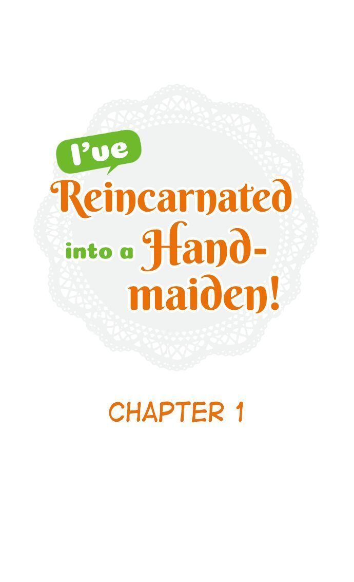 I Was Reincarnated, and Now I'm a Maid! - chapter 1 - #1