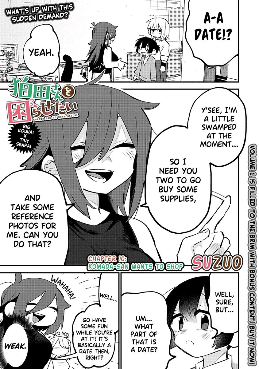 I Want to Trouble Komada-san - chapter 10 - #1