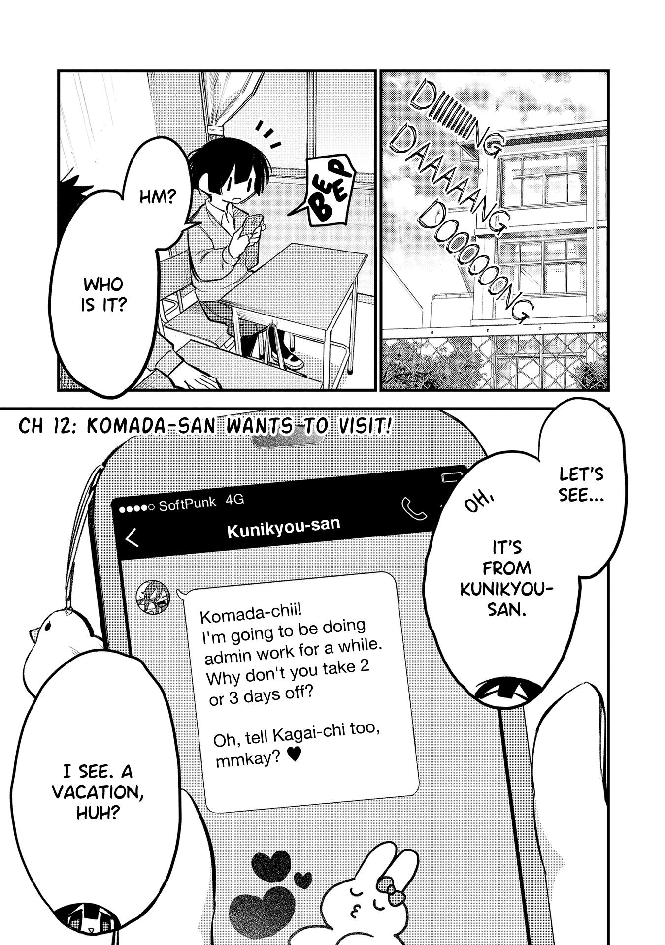 I Want to Trouble Komada-san - chapter 12 - #1