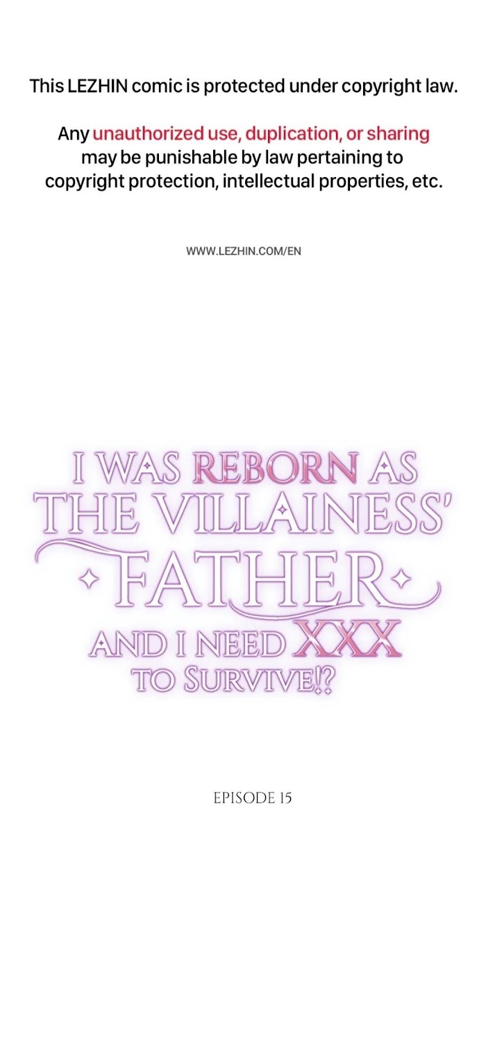 I Was Reborn As The Villainess' Father And I Need Xxx To Survive!? - chapter 15 - #1