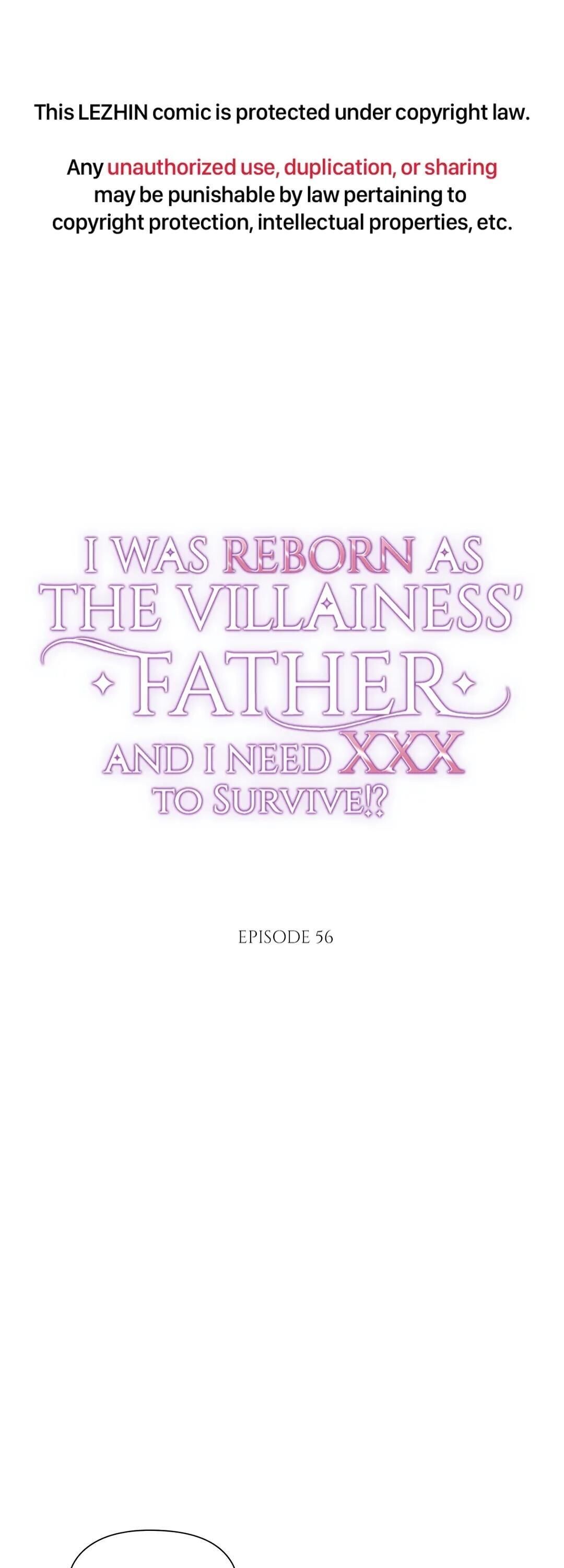 I Was Reborn As The Villainess' Father And I Need Xxx To Survive!? - chapter 56 - #1