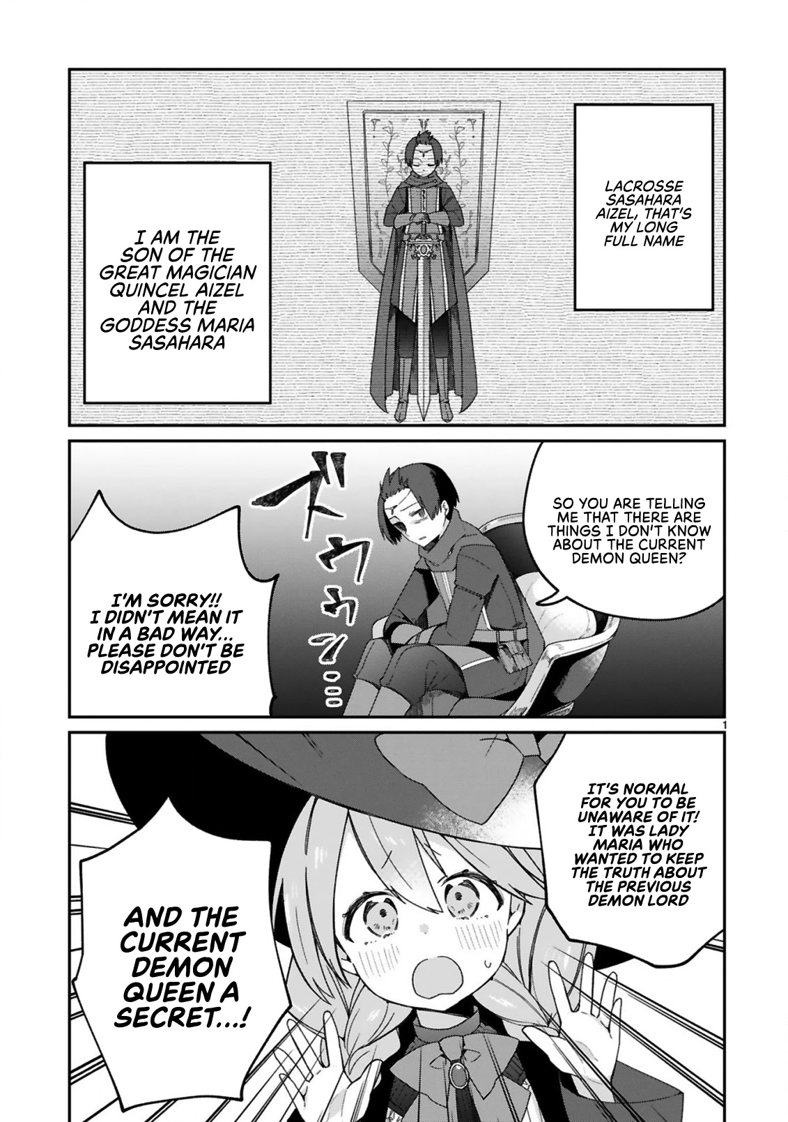 I Was Summoned By The Demon Lord, But I Can't Understand Her Language - chapter 31 - #1