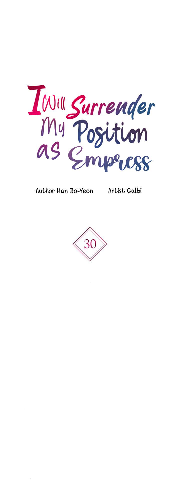 I Will Surrender The Position As Empress - chapter 30 - #6