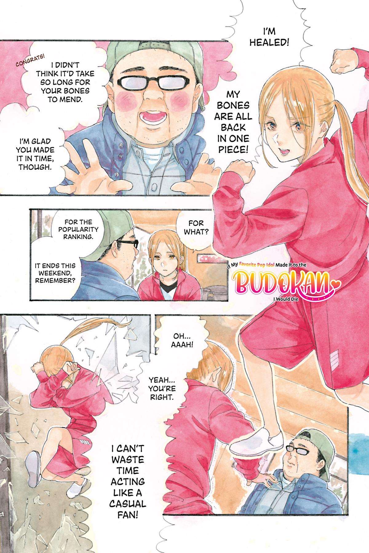 If My Favorite Pop Idol Made It to the Budokan, I Would Die - chapter 13 - #2