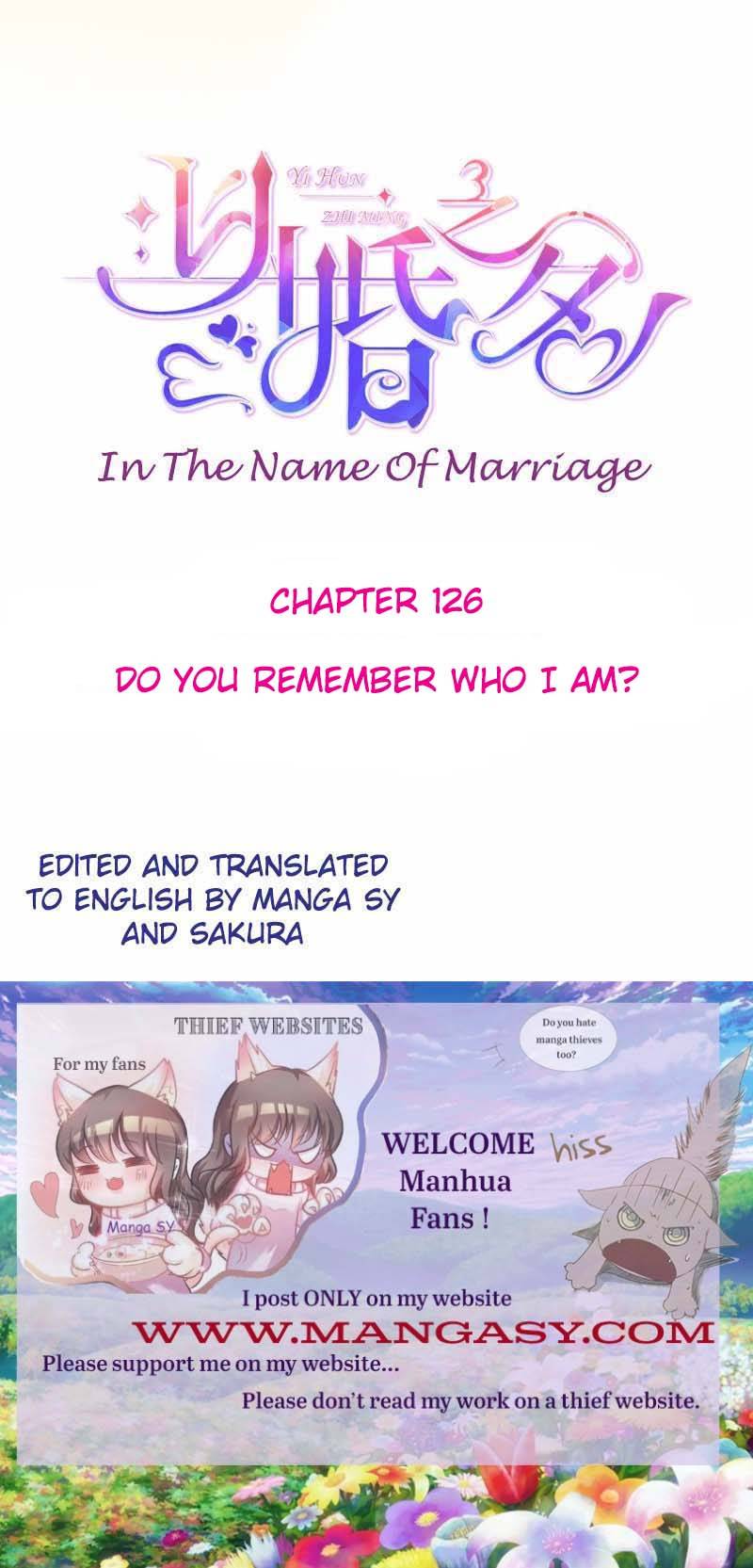 In The Name Of Marriage - chapter 126 - #1