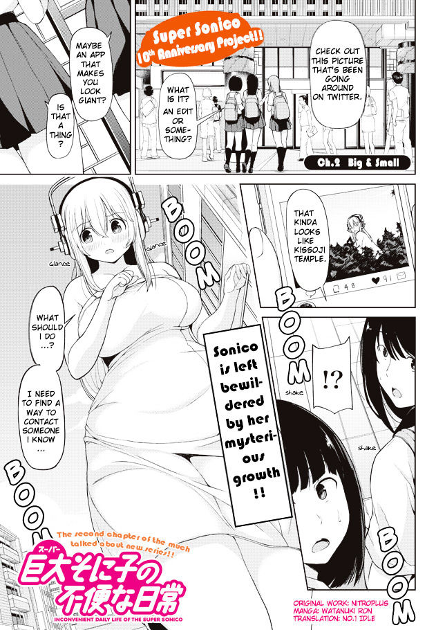 Inconvenient Daily Life of The Super Sonico - chapter 2 - #1