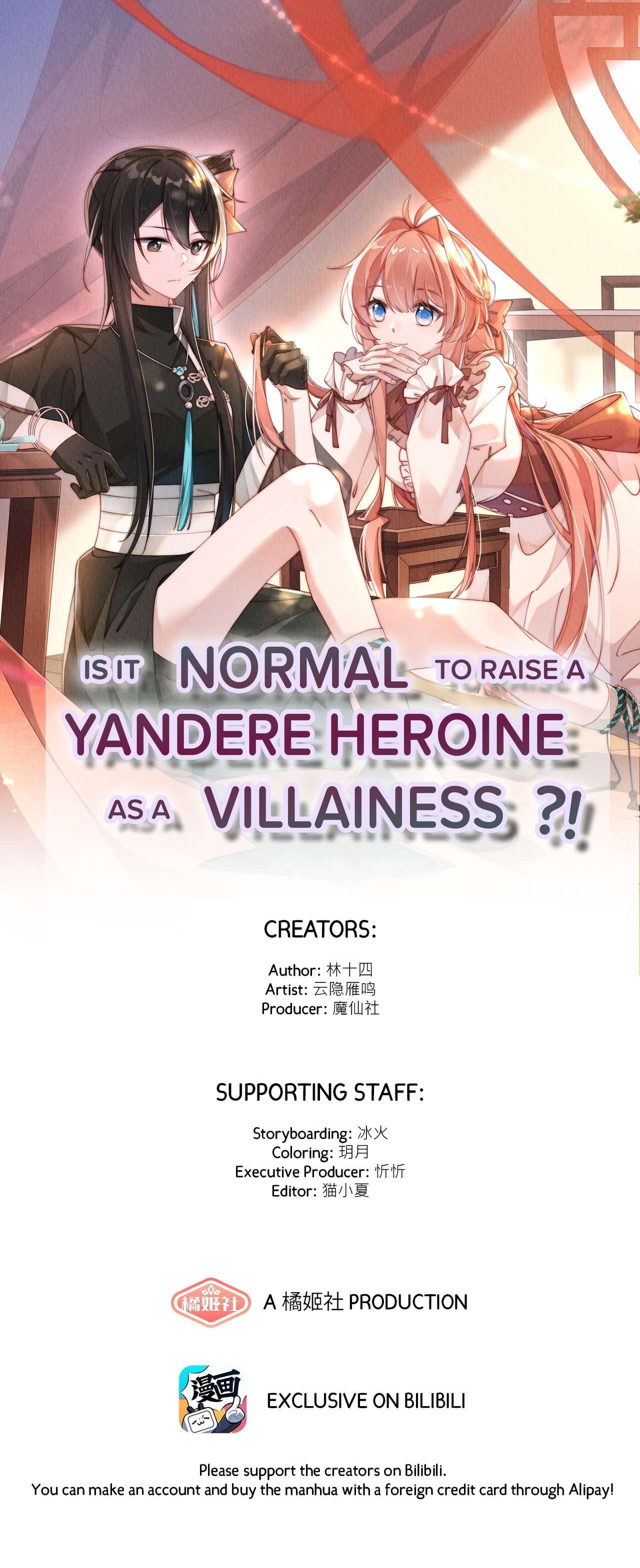 Is It Normal To Raise A Yandere Heroine As A Villainess ?! - chapter 13 - #1