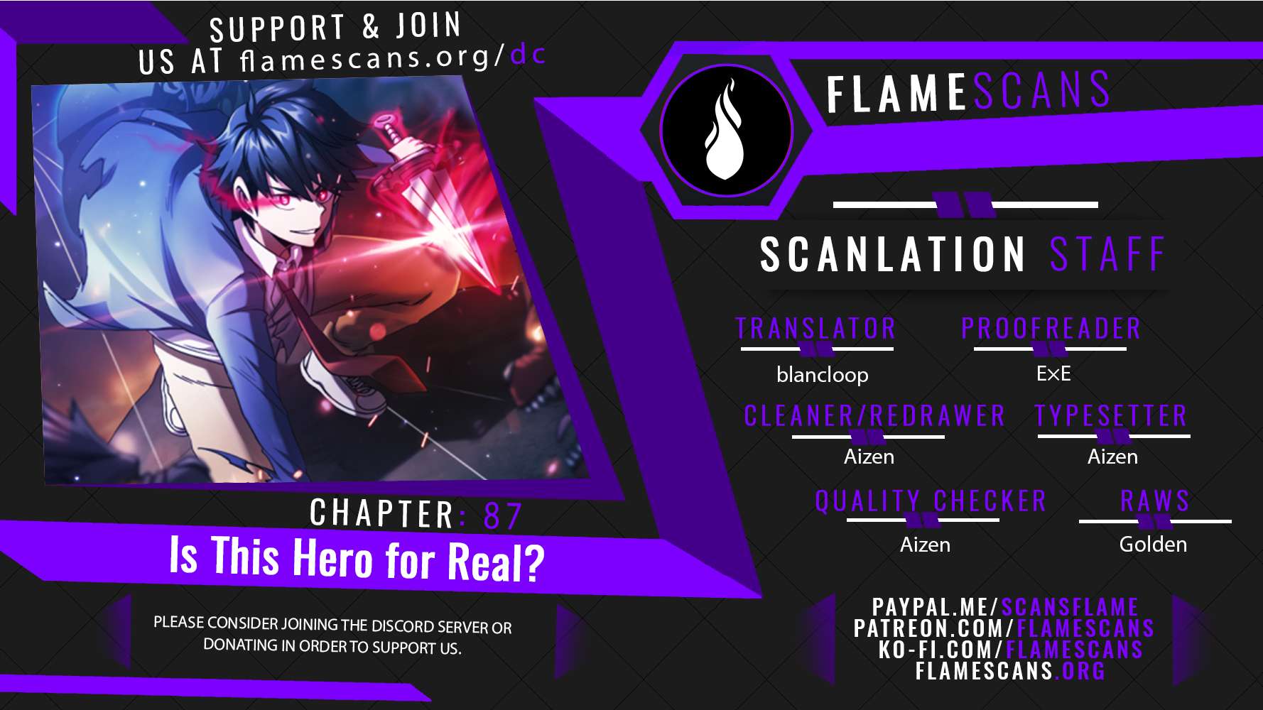 Is This Hero For Real? - chapter 87 - #1