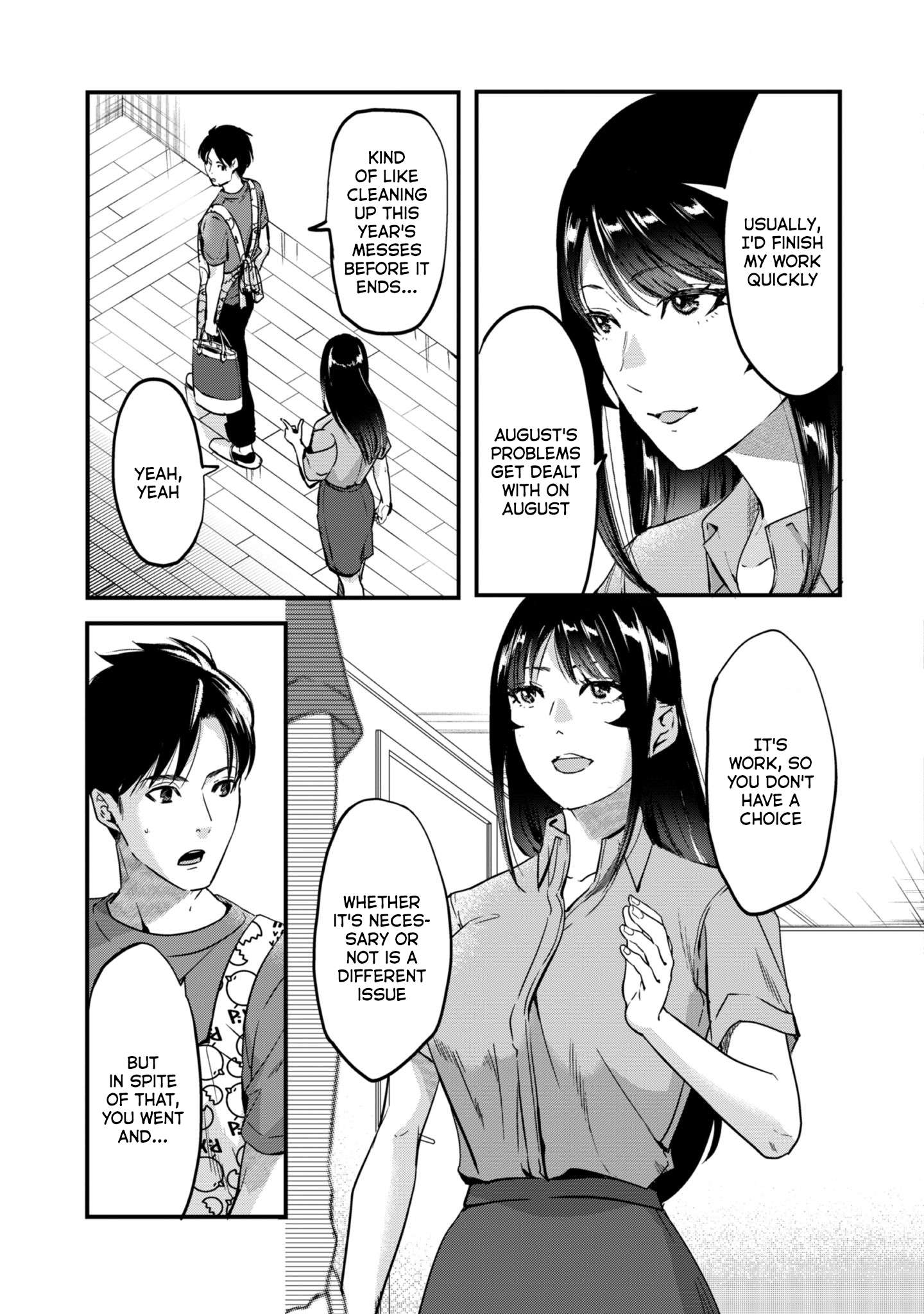It's Fun Having a 300,000 yen a Month Job Welcoming Home an Onee-san Who Doesn't Find Meaning in a Job That Pays Her 500,000 yen a Month - chapter 22 - #4