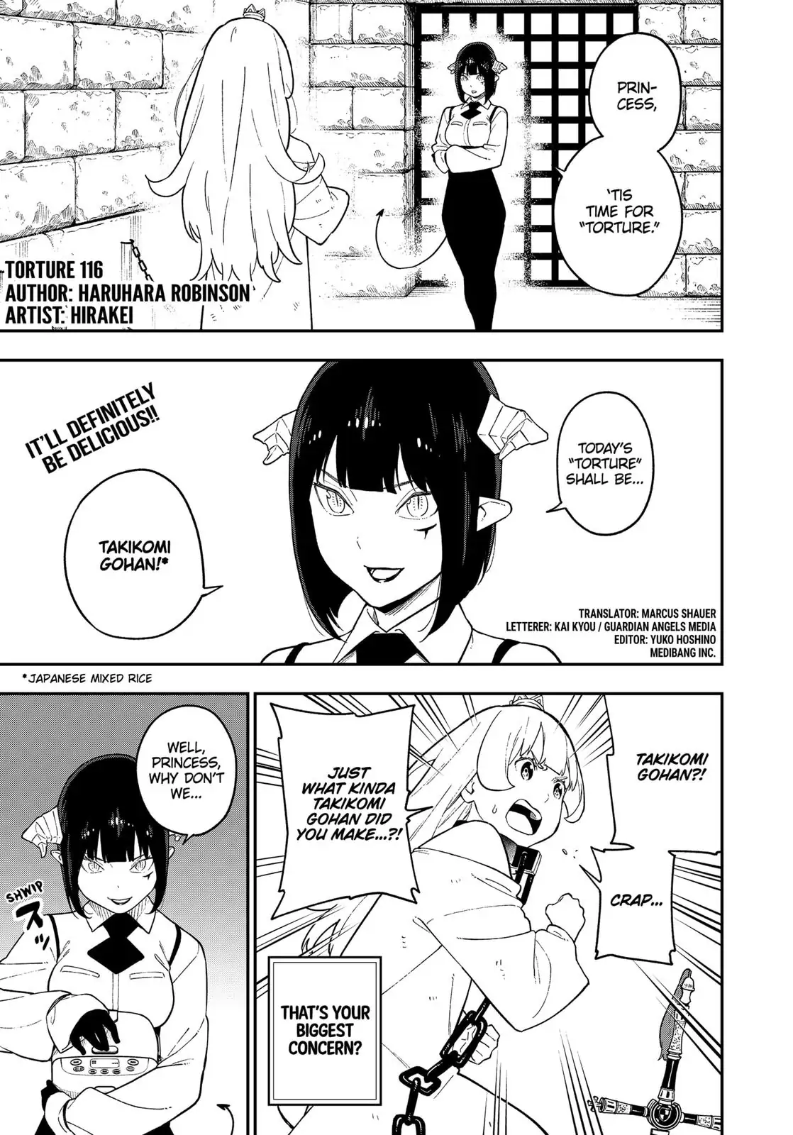 It's Time for "Interrogation", Princess! - chapter 116 - #1