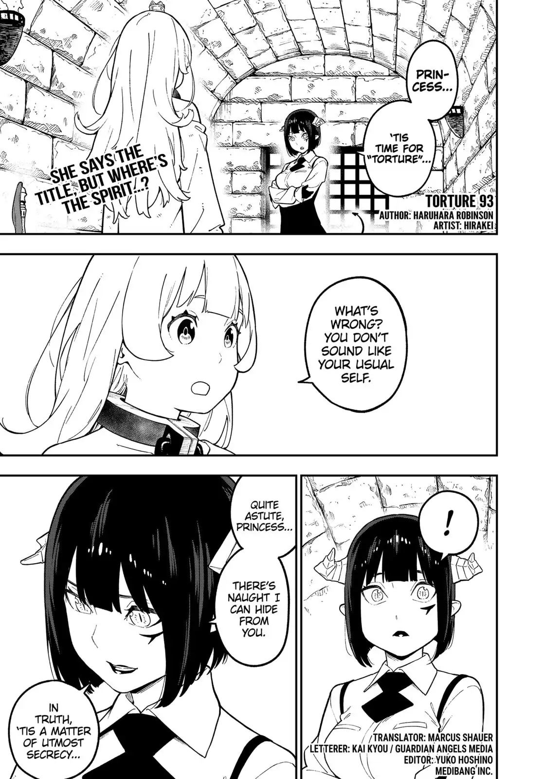 It's Time for "Interrogation", Princess! - chapter 93 - #1
