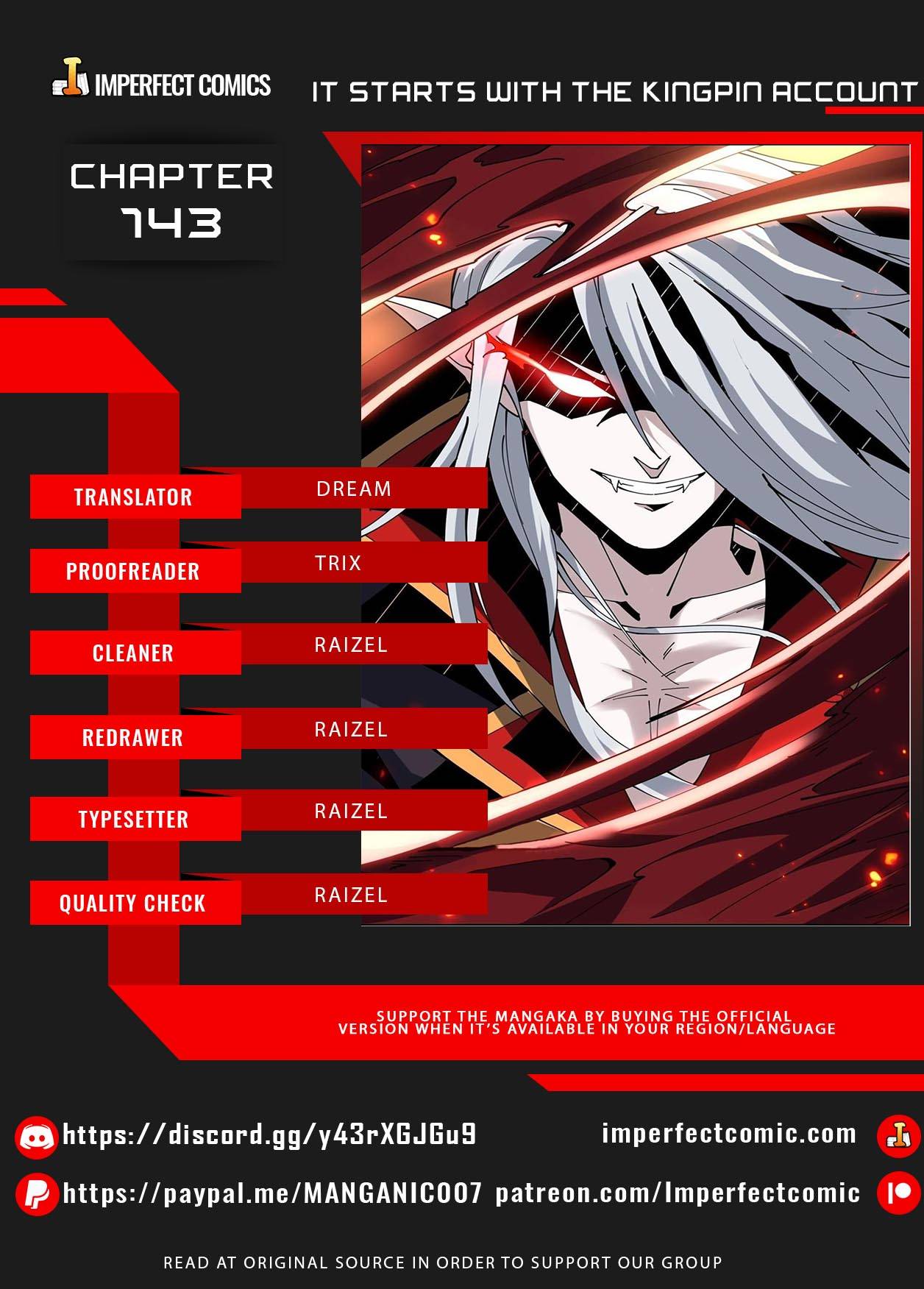 It Starts With A Kingpin Account - chapter 143 - #1