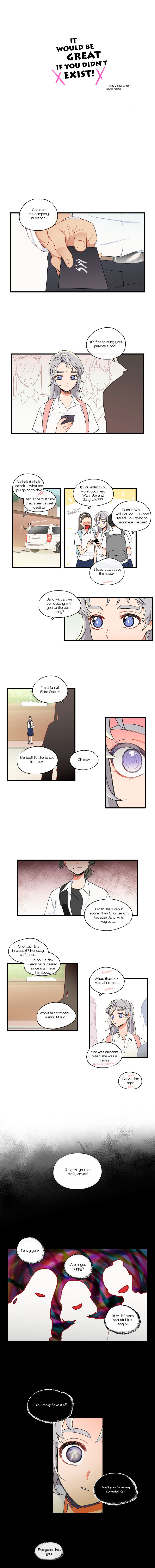 It Would Be Great if You Didn't Exist - chapter 40 - #1