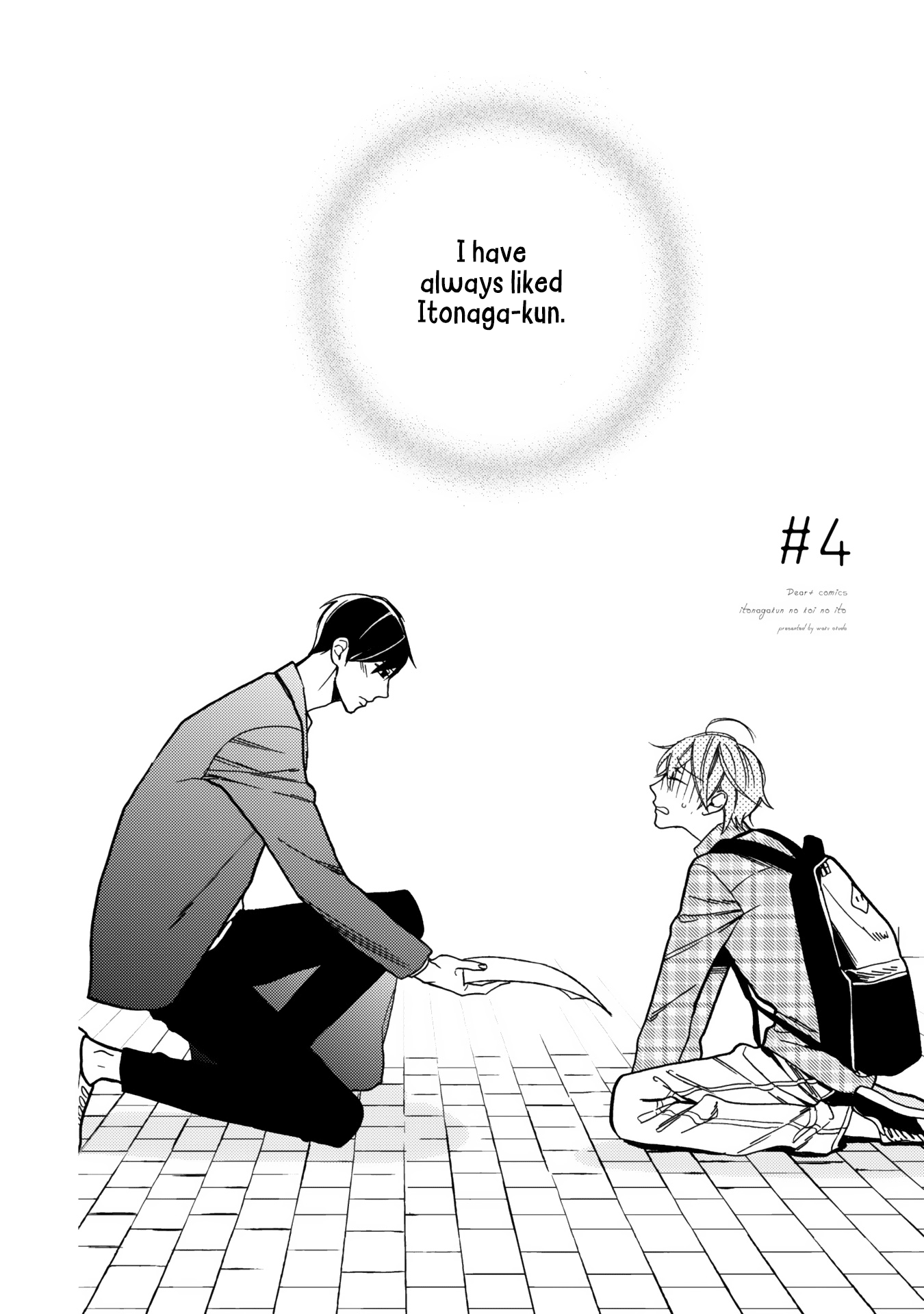 Itonaga-kun no Koi no Ito - chapter 4 - #4